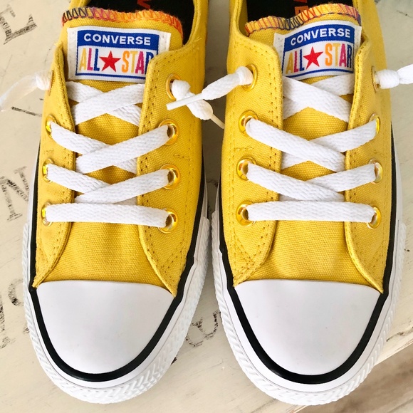 Converse, All Star, Shoreline, Yellow, Slip On, Sneakers, NEW, Size 8 - Picture 9 of 14
